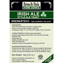 Brewartech Irish Ale sörélesztő 10g