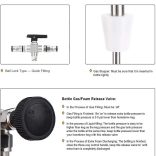 Nyomás alatti palackozó Ball Lock szelepekkel rozsdamenetes acél