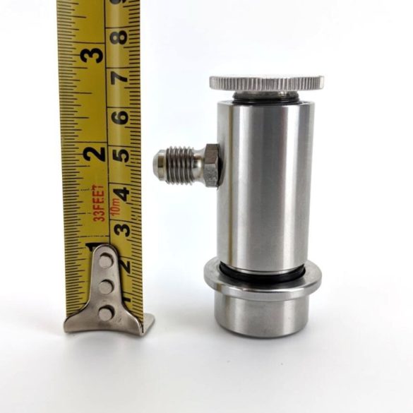 Kegland Flow Control Ball Lock csatlakozó rozsdamentes acél (átfolyásszabályozó)