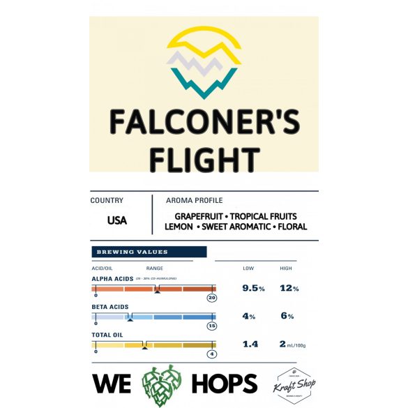 Falconer's Flight komló pellet 100g