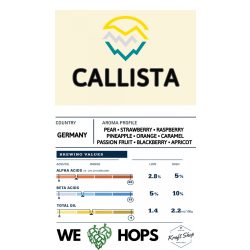 Callista komló pellet 100g