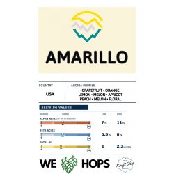 Amarillo komló pellet 500g(0,5kg)