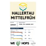 Hallertau Mittelfrüh komló pellet 50g