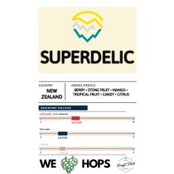 Superdelic komló pellet 50g