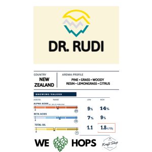 Dr. Rudi komló pellet 50g