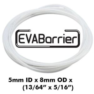 EvaBarrier italtömlő 5mmx8mm (5/16) 1méter