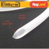 EvaBarrier italtömlő 5mmx8mm (5/16) 1méter