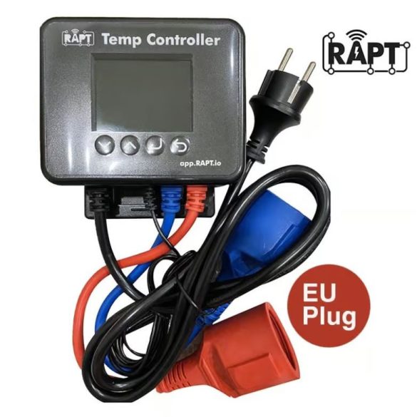 RAPT Temperature controller 220-240V AC 10A, hőmérséklet szabályzó szondával