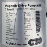 Mágneses szivattyú Kegland 25W