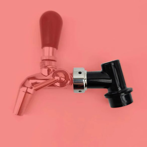 Ball Lock integrált NukaTap csatlakozóval