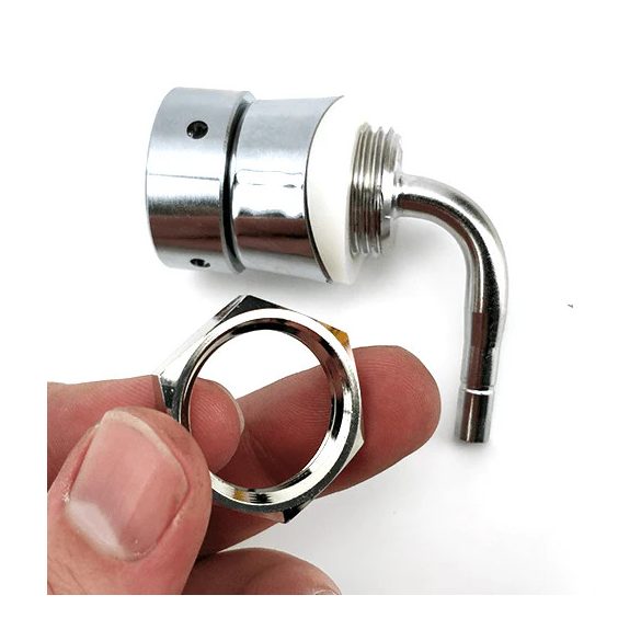 Nukatap rövid beépítőszár short shank + gyorscsatlakozó