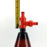 Kegland műanyag Carbonation Cap PET palack töltőfej T-idom