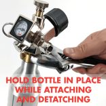 Mini Co2 reduktor KegLand, 360 Actuator