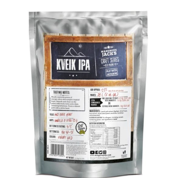 Mangrove Jack's Kveik IPA Limited Edition sörsűrítmény 2,5kg