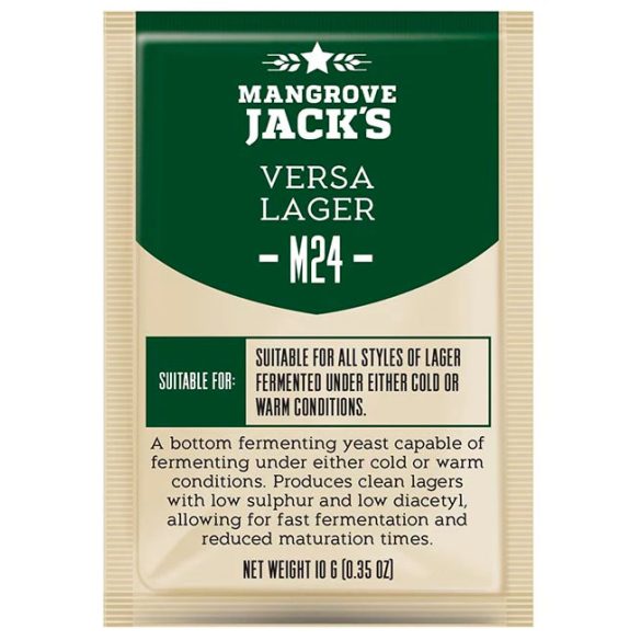 Mangrove Jack's M24 Versa Lager sörélesztő 10g