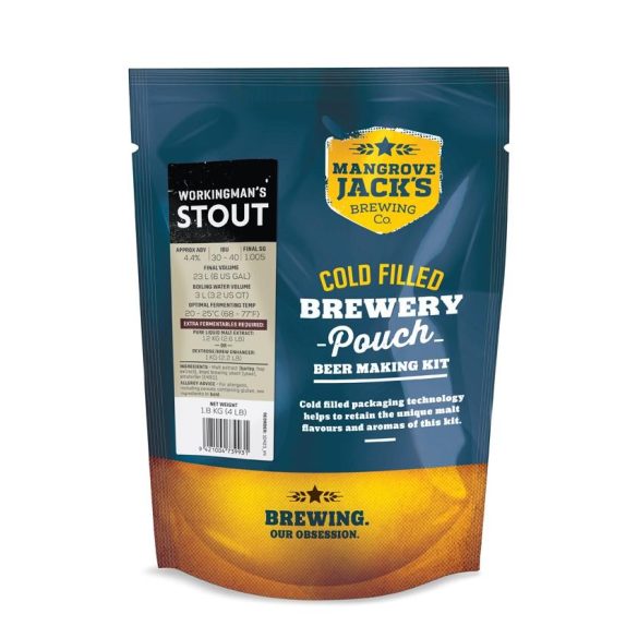 Mangrove Jack's Workingman's STOUT sörsűrítmény 1,8 kg