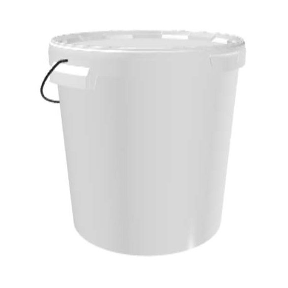 33 literes műanyag vödör, fém fogóval