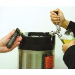 Patronos CO2 keg töltő ball lock csatlakozóhoz