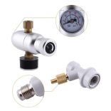 Patronos Mini CO2 reduktor mérőórával 0-60 PSI