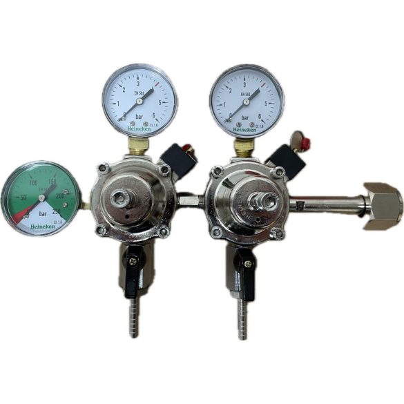 Nyomáscsökkentő CO2 reduktor 2 ágas
