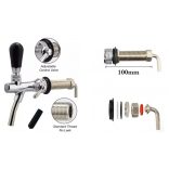 Kompenzátoros sörcsap hosszúmenetes +ajándék védő sapka