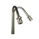 Saválló hűtőspirál gyorscsatlakozós