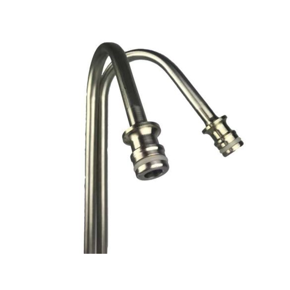 Saválló hűtőspirál gyorscsatlakozós